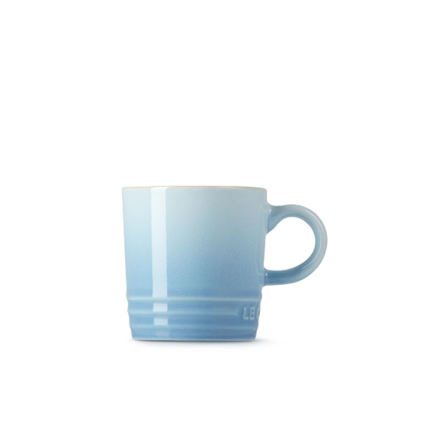 Le Creuset Stoneware Espresso Mug Coastal in Blue - Image 03