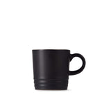 Le Creuset Stoneware Espresso Mug Satin in Black - Image 05