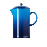 Le Creuset Stoneware French Coffee Press Azure in Blue - Image 03