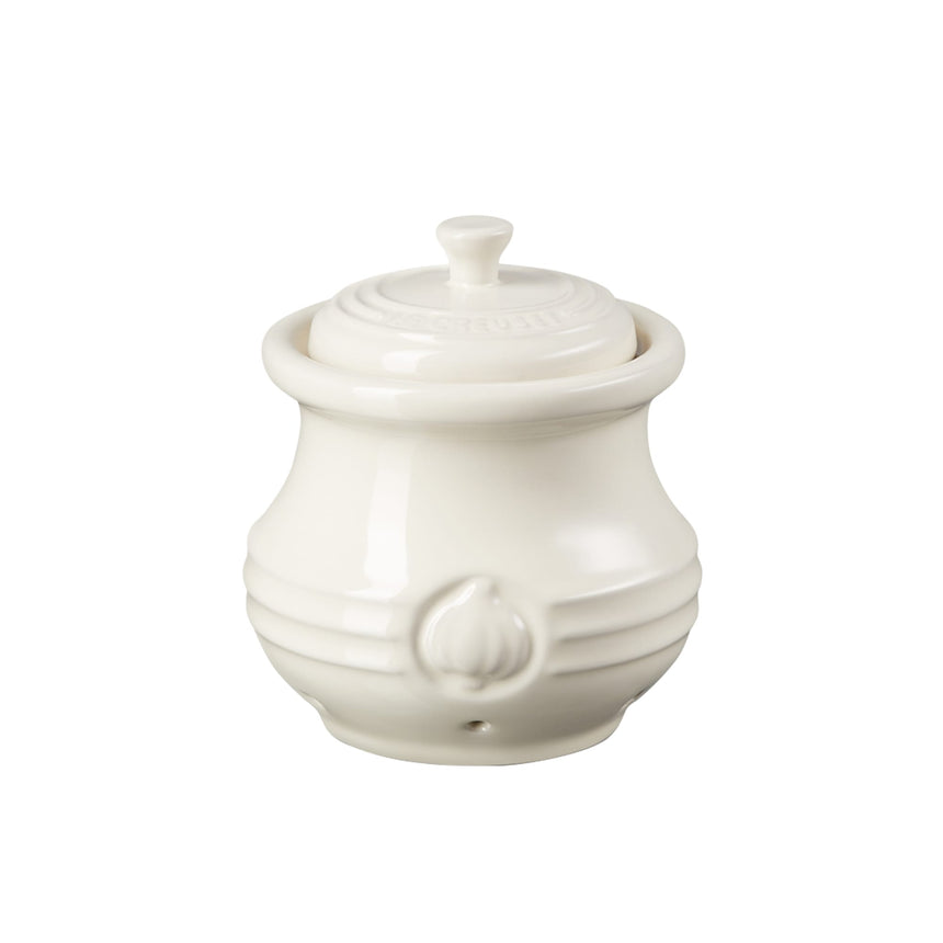 Le Creuset Stoneware Garlic Keeper Meringue - Image 01