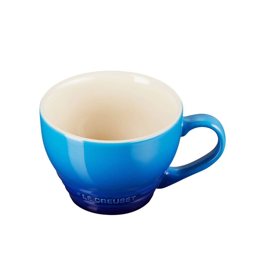 Le Creuset Stoneware Grand Mug 400ml Azure in Blue - Image 02