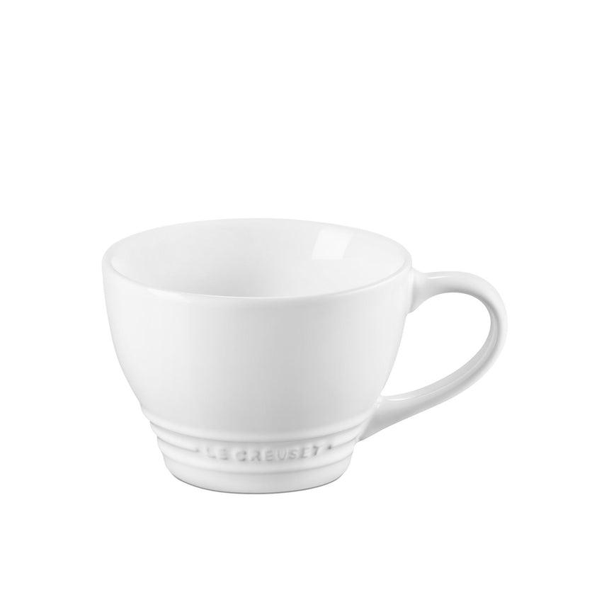 Le Creuset Stoneware Grand Mug 400ml in White - Image 01