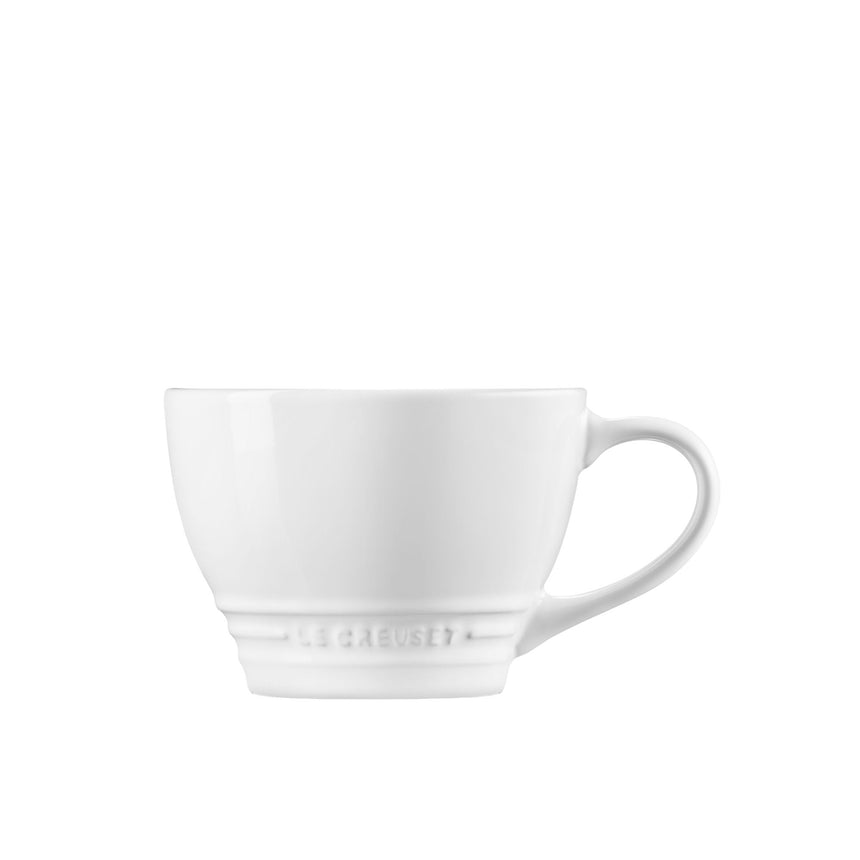 Le Creuset Stoneware Grand Mug 400ml in White - Image 03