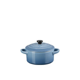 Le Creuset Stoneware Mini Round Casserole 10cm Chambray - Image 01