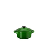 Le Creuset Stoneware Mini Round Casserole 9cm Bamboo Green - Image 01