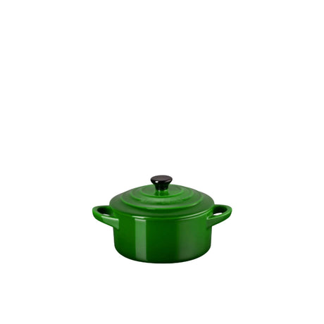 Le Creuset Stoneware Mini Round Casserole 9cm Bamboo Green - Image 01