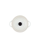 Le Creuset Stoneware Mini Round Casserole 9cm Meringue - Image 04