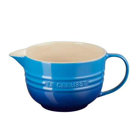 Le Creuset Stoneware Mixing Jug 2 Litre Azure in Blue - Image 01