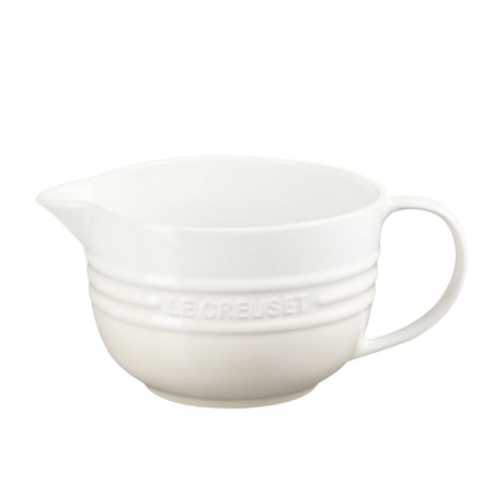 Le Creuset Stoneware Mixing Jug 2 Litre Meringue - Image 01