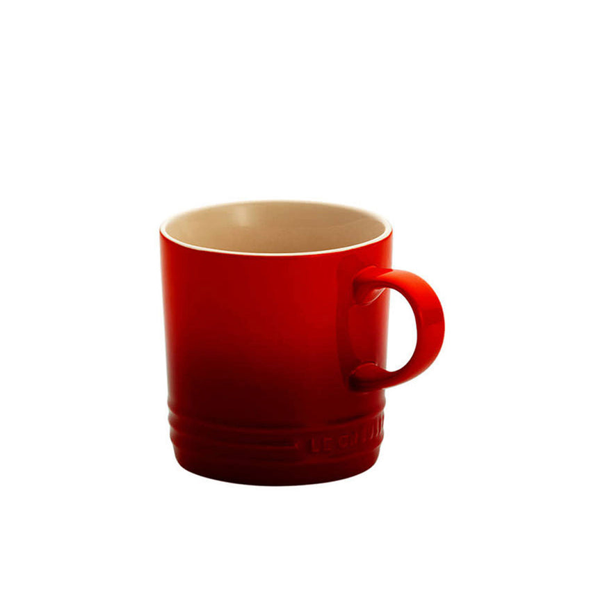 Le Creuset Stoneware Cappuccino Mug 200ml Cerise - Image 01