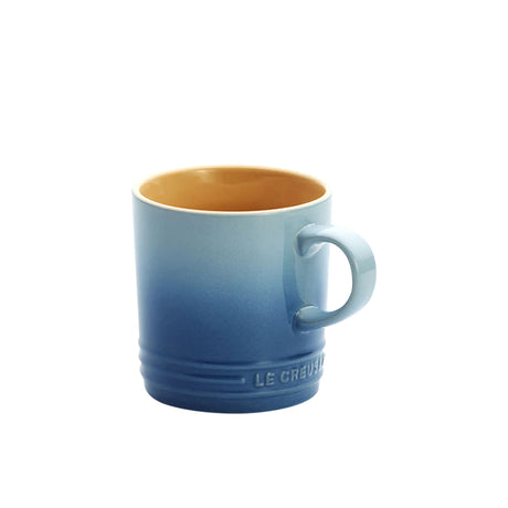 Le Creuset Stoneware Cappuccino Mug 200ml Coastal in Blue - Image 01