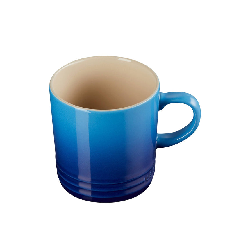 Le Creuset Stoneware Mug 350ml Azure in Blue - Image 05