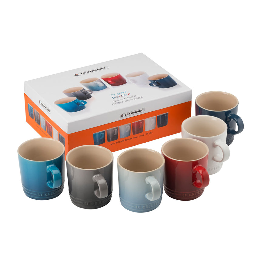 Le Creuset Coastal Mug Gift Set of 6 - Image 02