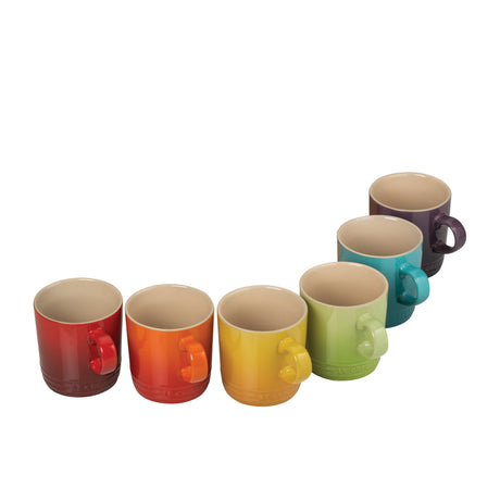 Le Creuset Rainbow Mug Gift Set of 6 - Image 01