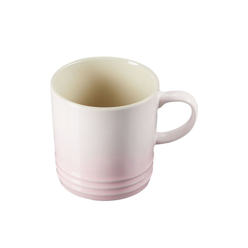 Le Creuset Stoneware Mug 350ml Shell in Pink - Image 02