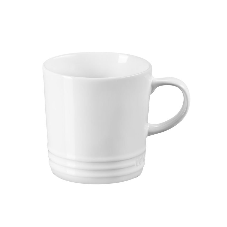 Le Creuset Stoneware Mug 350ml in White - Image 01