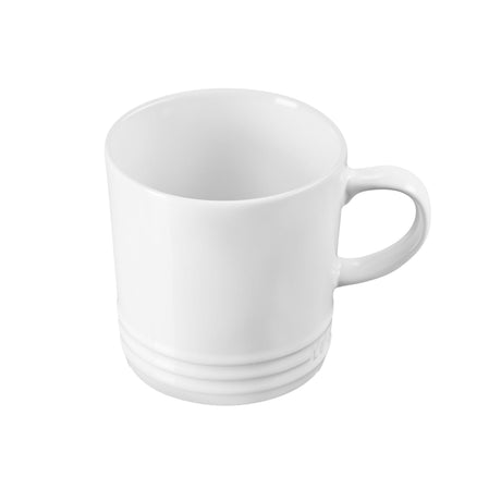 Le Creuset Stoneware Mug 350ml in White - Image 02