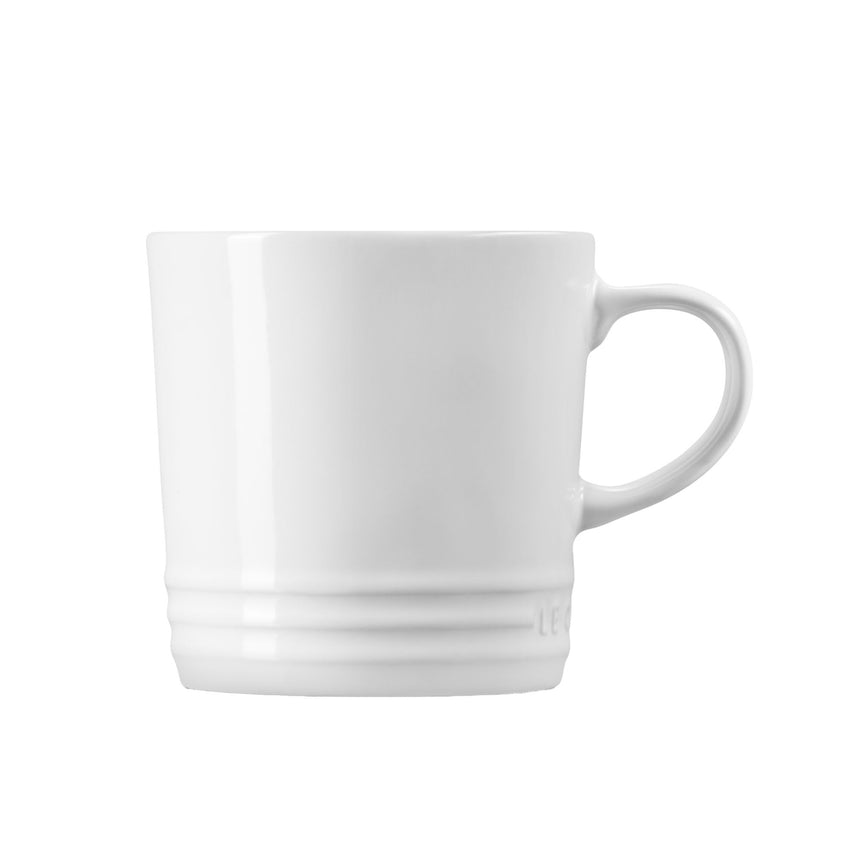 Le Creuset Stoneware Mug 350ml in White - Image 03