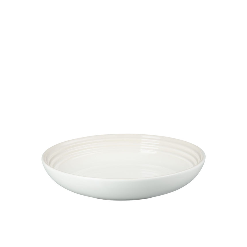 Le Creuset Stoneware Pasta Bowl 22cm Meringue - Image 01