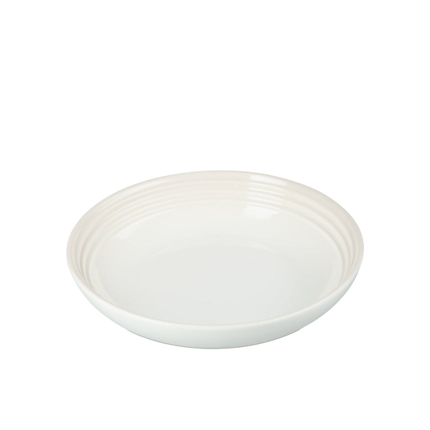 Le Creuset Stoneware Pasta Bowl 22cm Meringue - Image 03