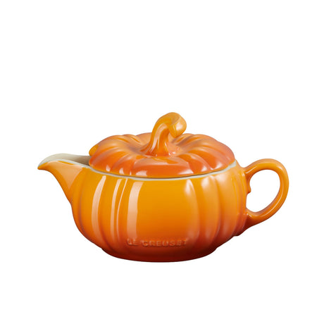 Le Creuset Stoneware Pumpkin Gravy Boat 400mL Marronnier - Image 01