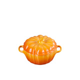 Le Creuset Stoneware Pumpkin Mini Cocotte 350mL Marronnier - Image 01