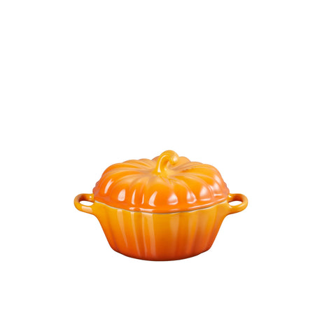 Le Creuset Stoneware Pumpkin Mini Cocotte 350mL Marronnier - Image 02