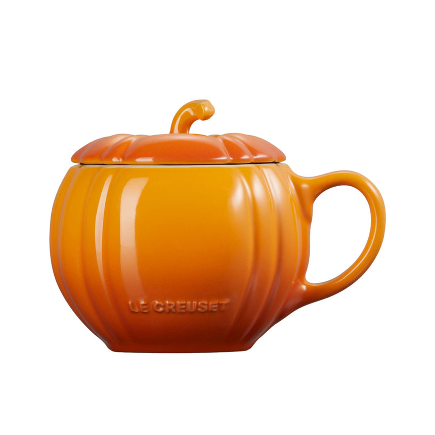 Le Creuset Stoneware Pumpkin Mug 400mL Marronnier - Image 03