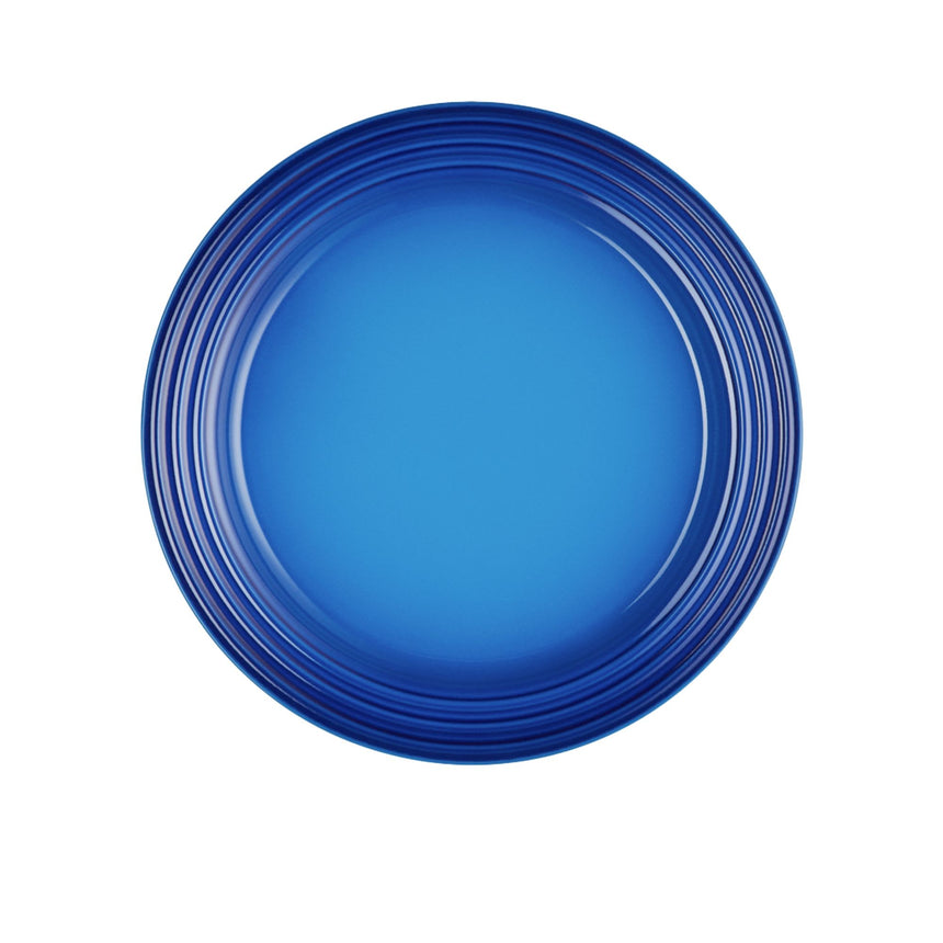 Le Creuset Stoneware Salad Plate 22cm Azure in Blue - Image 01