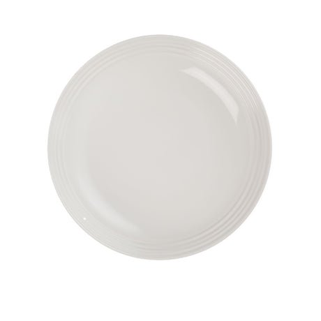 Le Creuset Stoneware Salad Plate 22cm White - Image 01