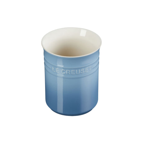 Le Creuset Stoneware Small Utensil Jar Chambray - Image 02