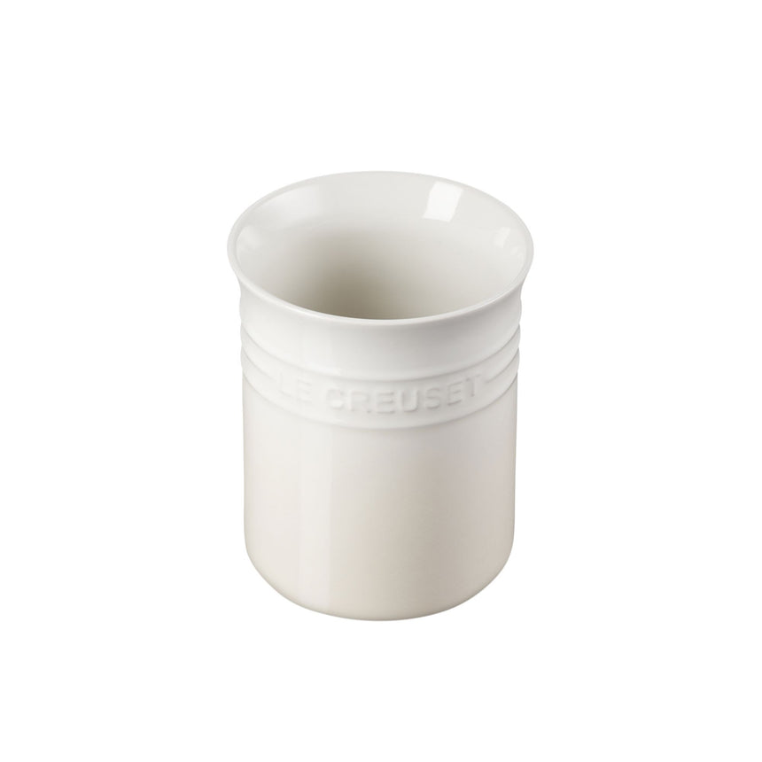 Le Creuset Stoneware Small Utensil Jar Meringue - Image 04