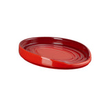 Le Creuset Stoneware Oval Spoon Rest Cerise - Image 03