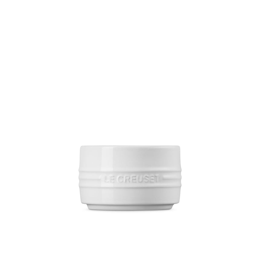 Le Creuset Stoneware Stackable Ramekin in White - Image 03