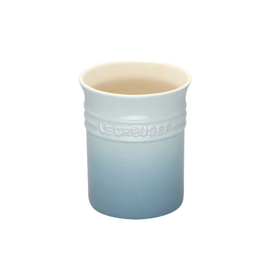 Le Creuset Stoneware Small Utensil Jar Coastal in Blue - Image 01