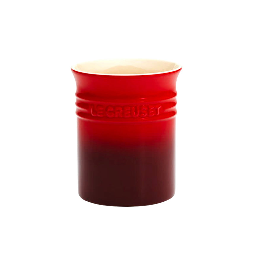 Le Creuset Stoneware Small Utensil Jar Cerise - Image 01