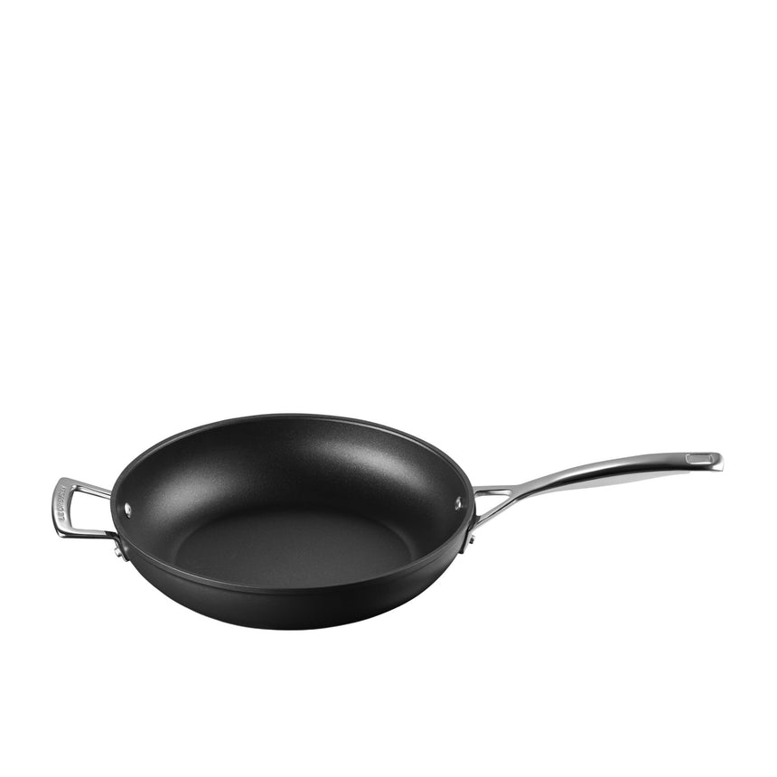 Le Creuset Toughened Non Stick 2pc Shallow and Deep Frypan Set 24 & 28cm - Image 02