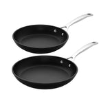 Le Creuset Toughened Non Stick Shallow Frypan Set 24 and 28cm - Image 01