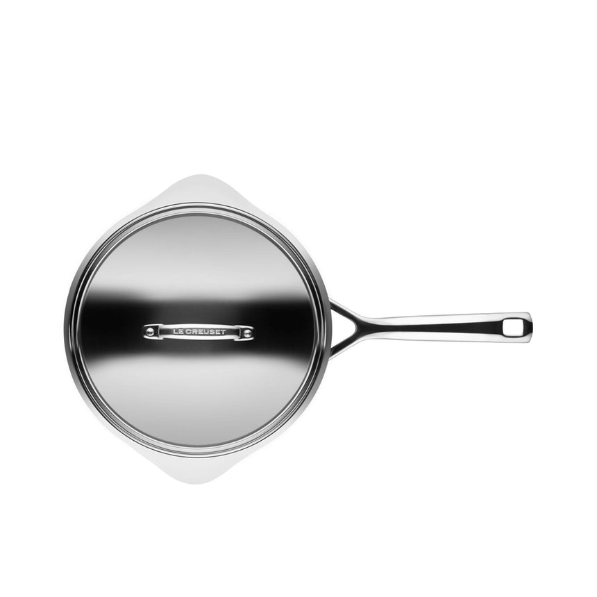 Le Creuset Toughened Non Stick Chef's Pan with 2 Pouring Spout 24cm - Image 03