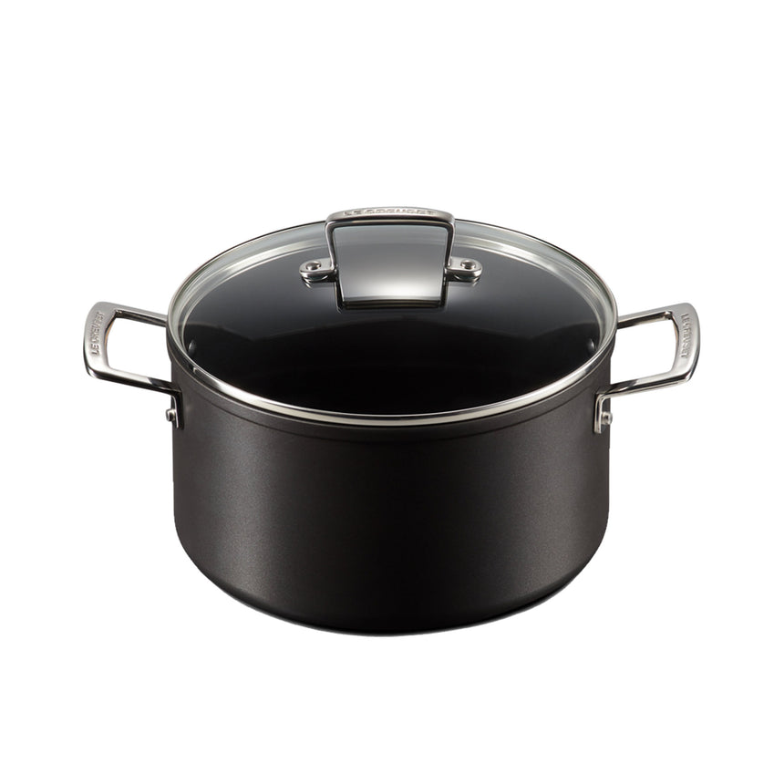 Le Creuset Toughened Non Stick Deep Casserole 24cm 6 Litre - Image 03