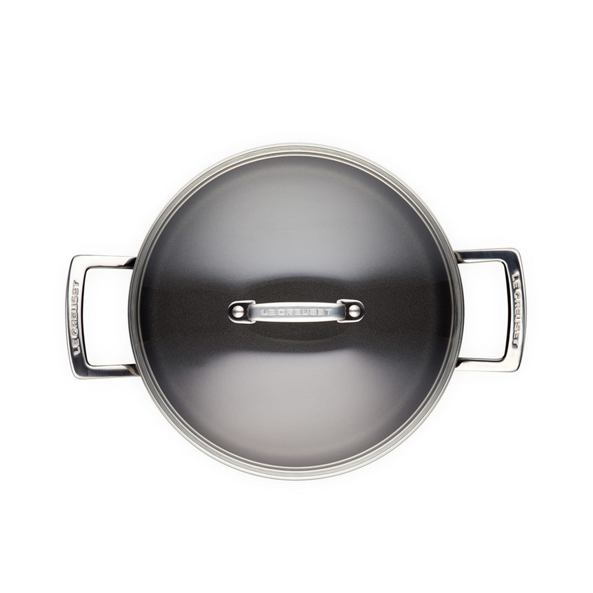 Le Creuset Toughened Non Stick Deep Casserole 24cm 6 Litre - Image 05