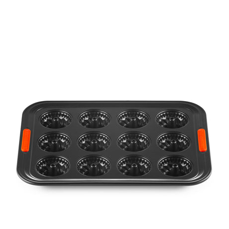 Le Creuset Toughened Non Stick Bakeware 12 Cup Mini Bundt Tray - Image 02