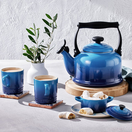 Le Creuset Traditional Kettle Azure in Blue - Image 02