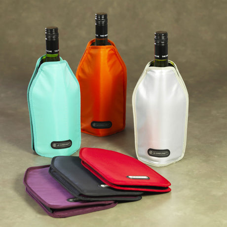 Le Creuset Wine Cooler Sleeve in Black - Image 02