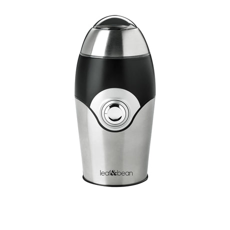 Leaf & Bean Stainless Steel Electric Coffee Grinder 19cm - Image 01