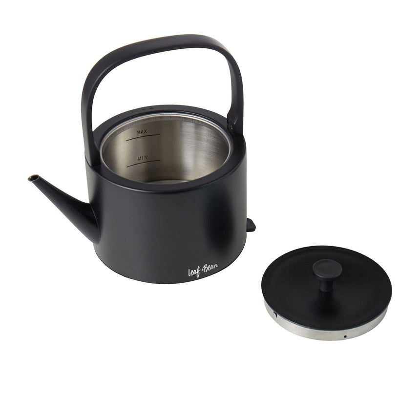 Leaf & Bean Electric Kettle 700ml Matte in Black - Image 03