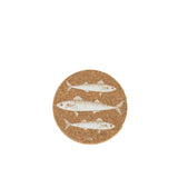 Liga Cork Coaster Set of 4 Mackerel - Image 02