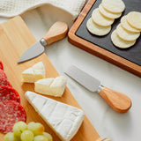 Living Today Bamboo Cheese Board and Knife Set - Image 03