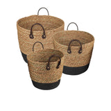 Living Today Cotton Rope Storage Basket Set 3pc - Image 01