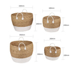 Living Today Cotton Rope Storage Basket Set 4pc - Image 04